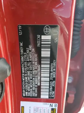 2020 TOYOTA C-HR XLE  