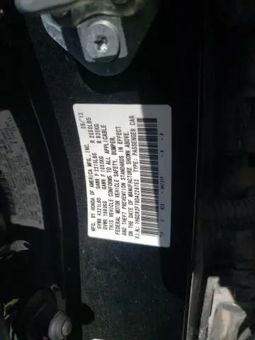 2013 HONDA ACCORD EX  