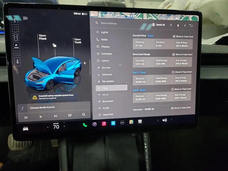 2025 TESLA MODEL 3   