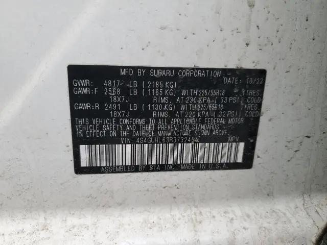 2024 SUBARU CROSSTREK LIMITED