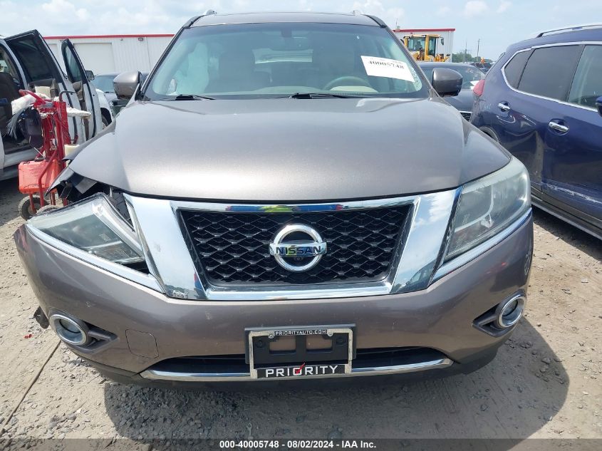 2014 NISSAN PATHFINDER PLATINUM