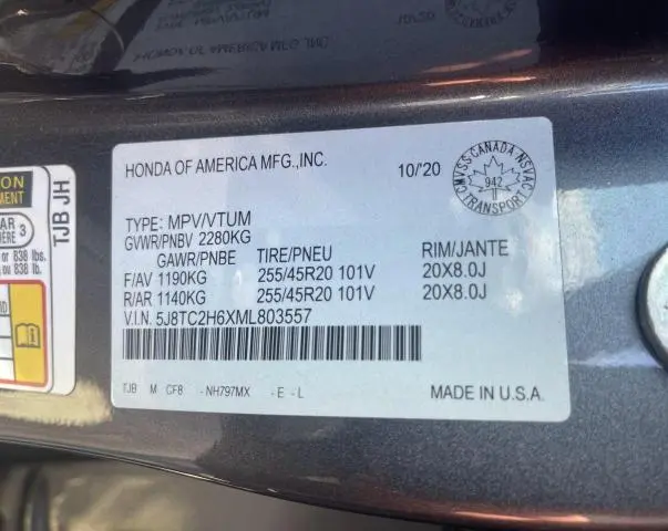 2021 ACURA RDX A-SPEC  
