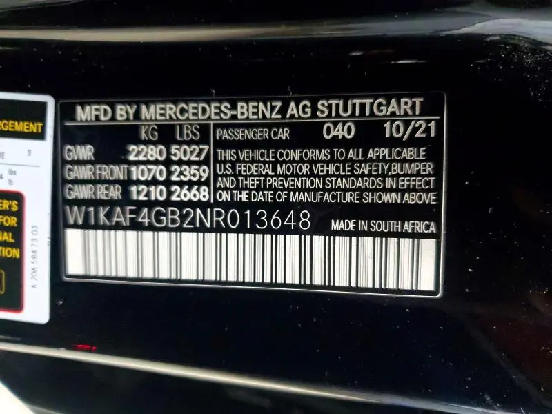 2022 MERCEDES-BENZ C 300  