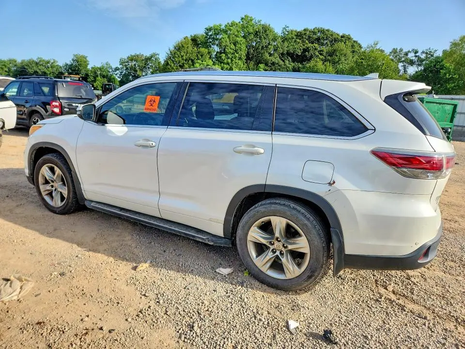 2015 TOYOTA HIGHLANDER LIMITED PLATINUM  