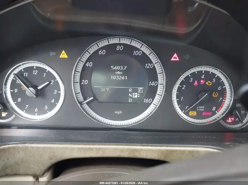 2011 MERCEDES-BENZ E 550  