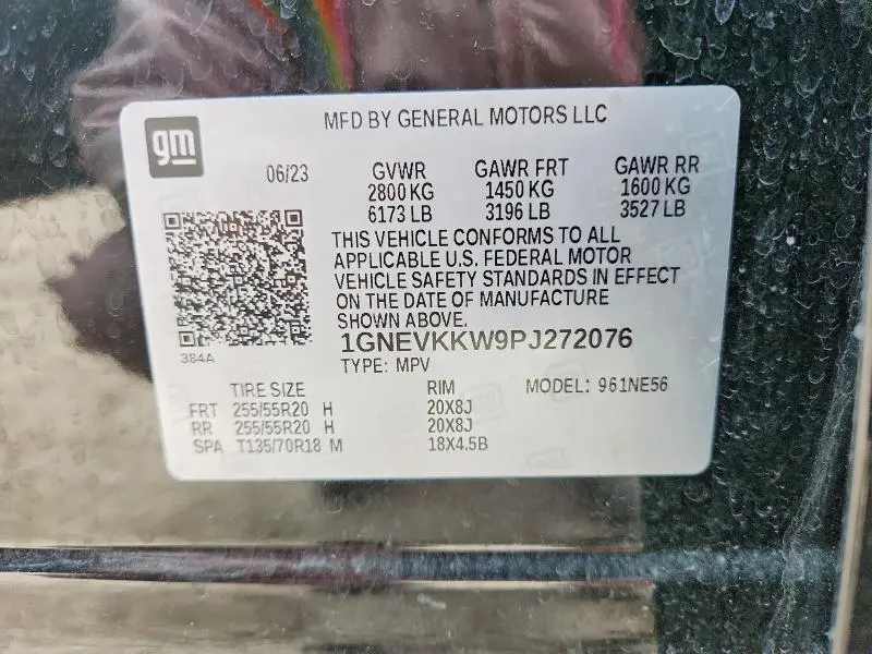 2023 CHEVROLET TRAVERSE PREMIER  