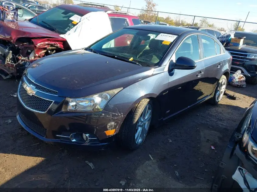 2014 CHEVROLET CRUZE LTZ