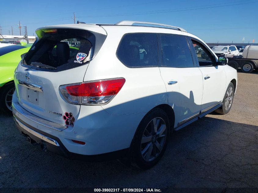 2014 NISSAN PATHFINDER PLATINUM