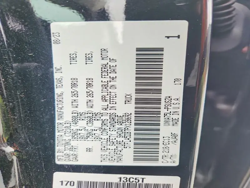 2023 TOYOTA TUNDRA SR5  