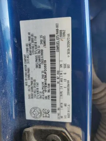 2018 FORD F150 SUPERCREW  