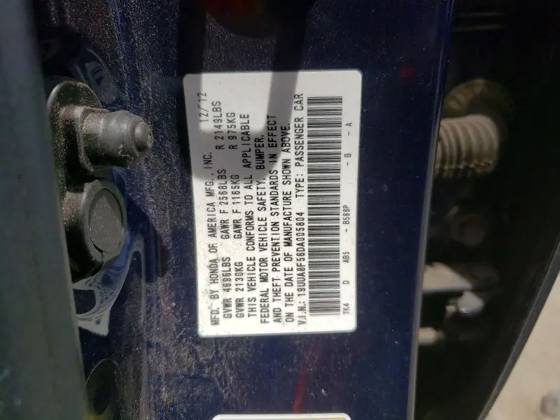 2013 ACURA TL TECH  