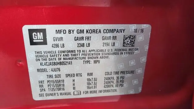 2017 BUICK ENCORE PREFERRED  