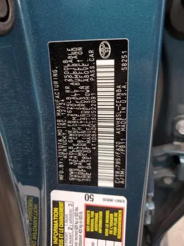 2025 TOYOTA CAMRY XSE  