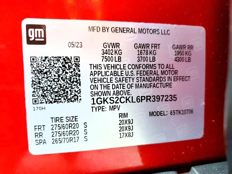 2023 GMC YUKON AT4  