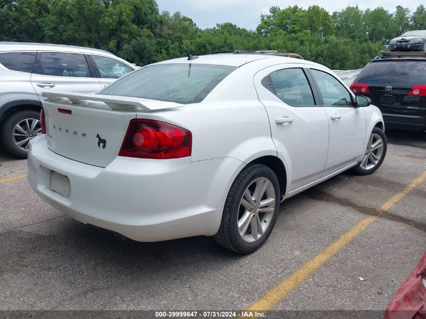 2013 DODGE AVENGER SE V6