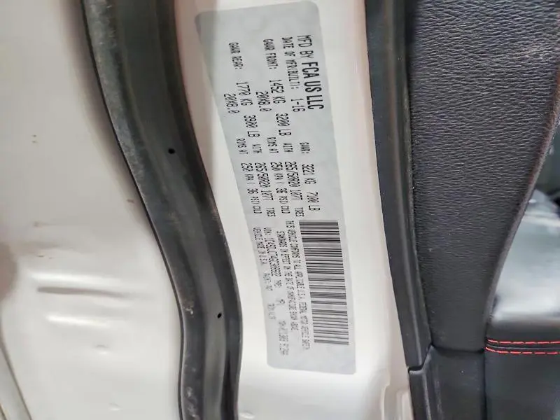 2016 DODGE DURANGO R/T  