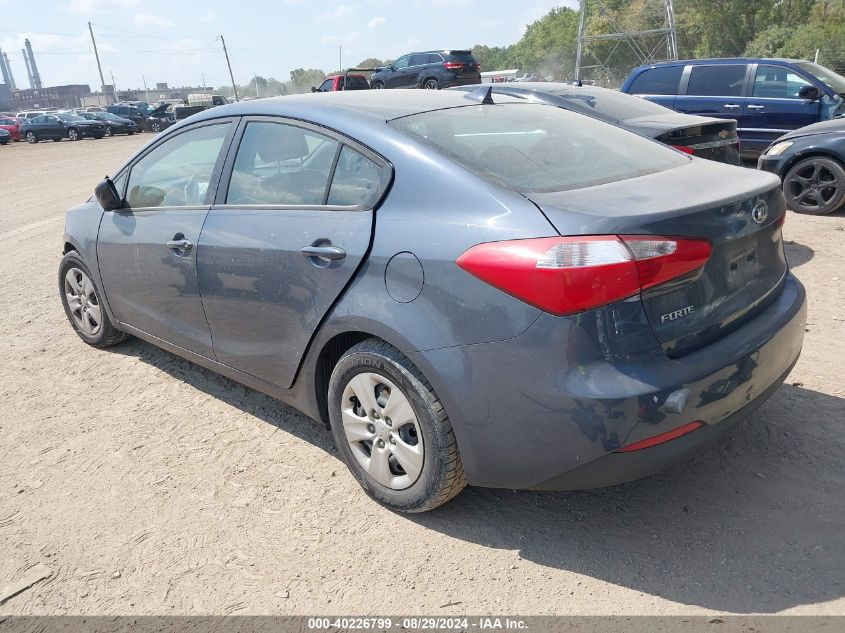 2016 KIA FORTE LX