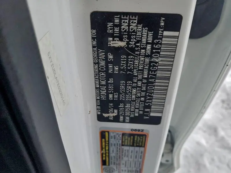 2014 HYUNDAI SANTA FE SPORT   