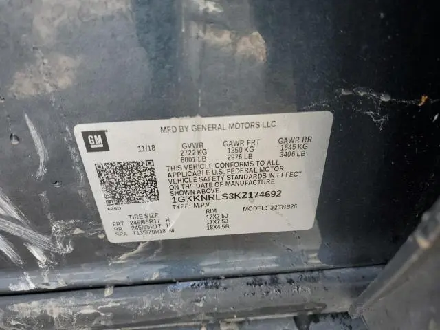 2019 GMC ACADIA SLE  
