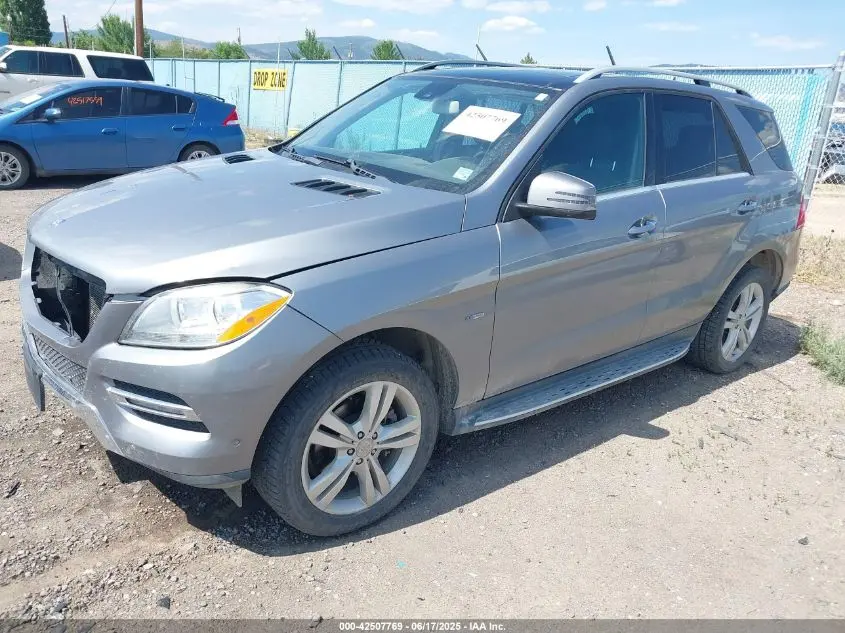 2012 MERCEDES-BENZ ML 350 4MATIC