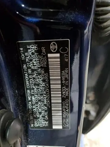 2015 TOYOTA PRIUS   
