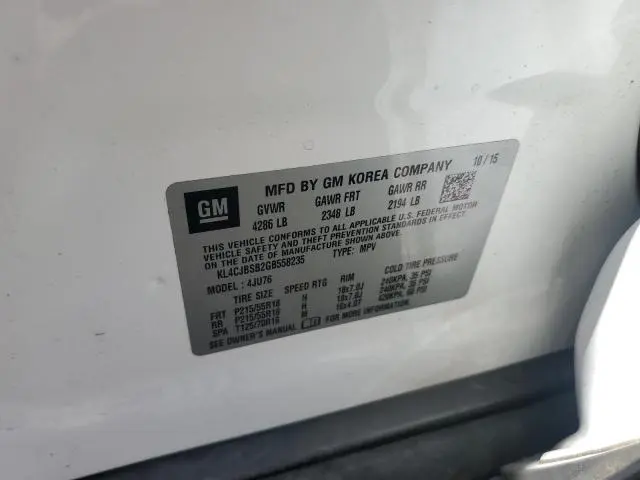 2016 BUICK ENCORE CONVENIENCE  