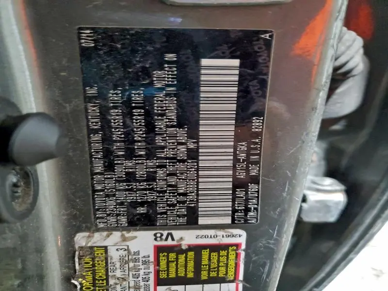 2014 TOYOTA VENZA LE  