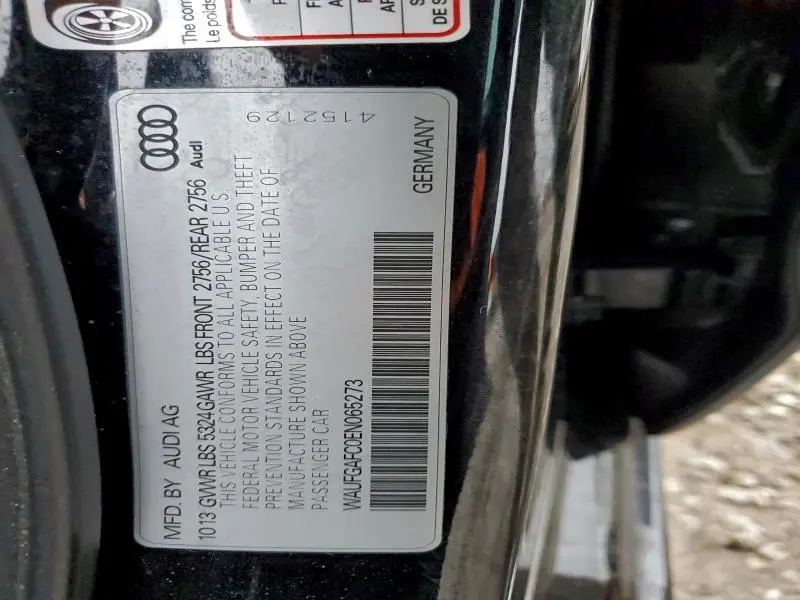 2014 AUDI A6 PREMIUM PLUS  