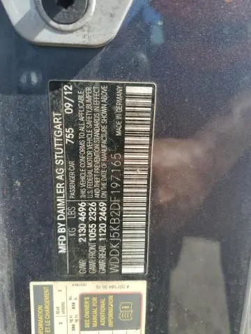 2013 MERCEDES-BENZ E 350  