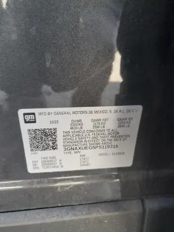 2023 CHEVROLET EQUINOX LT  