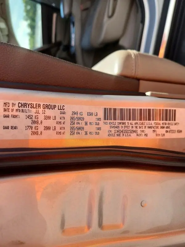 2011 DODGE DURANGO EXPRESS  