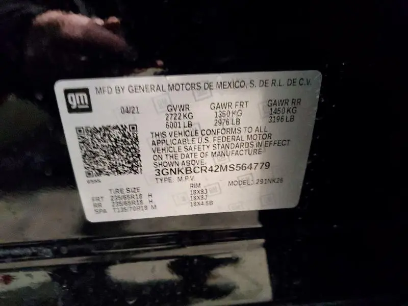 2021 CHEVROLET BLAZER 2LT  