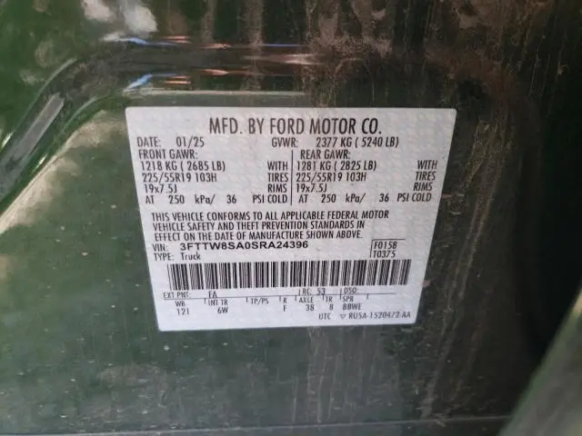 2025 FORD MAVERICK LARIAT  