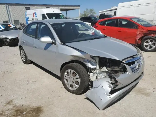 2010 HYUNDAI ELANTRA BLUE