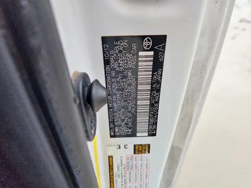 2013 SCION TC BASE  