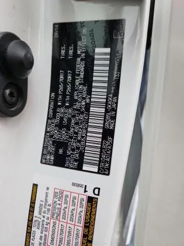 2015 TOYOTA 4RUNNER SR5/SR5 PREMIUM  