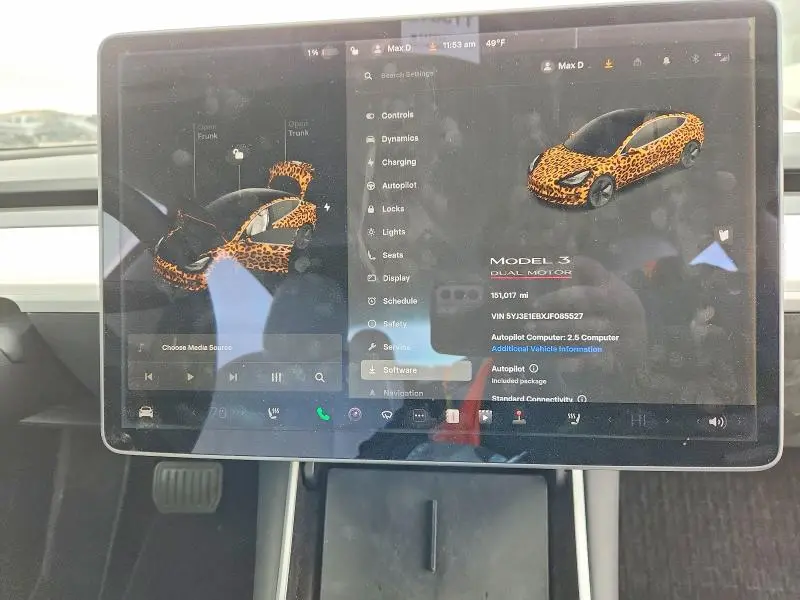 2018 TESLA MODEL 3   