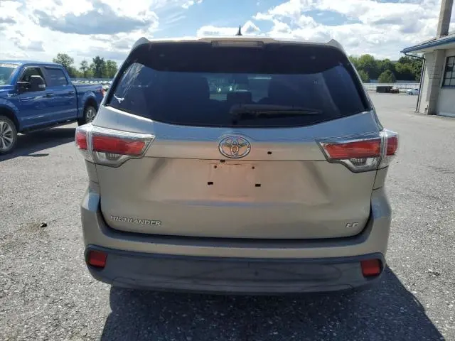 2014 TOYOTA HIGHLANDER LE  