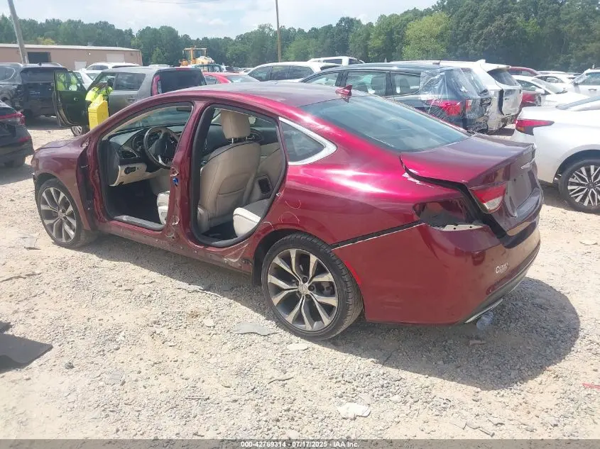 2015 CHRYSLER 200 C