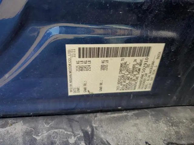 2022 NISSAN MAXIMA SV  