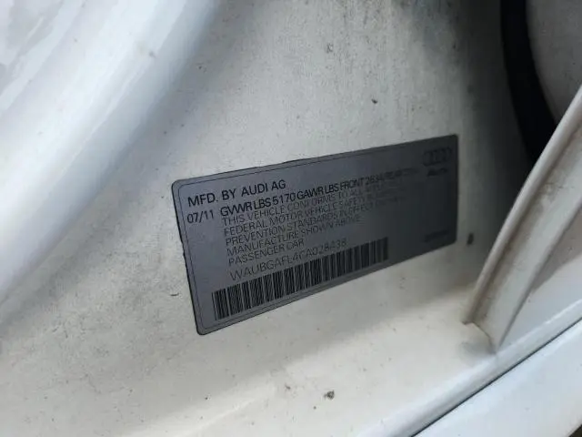 2012 AUDI S4 PREMIUM PLUS  