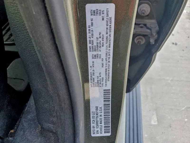 2020 RAM 1500 BIG HORN/LONE STAR  