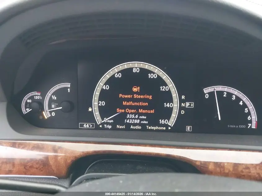 2013 MERCEDES-BENZ S 550 4MATIC