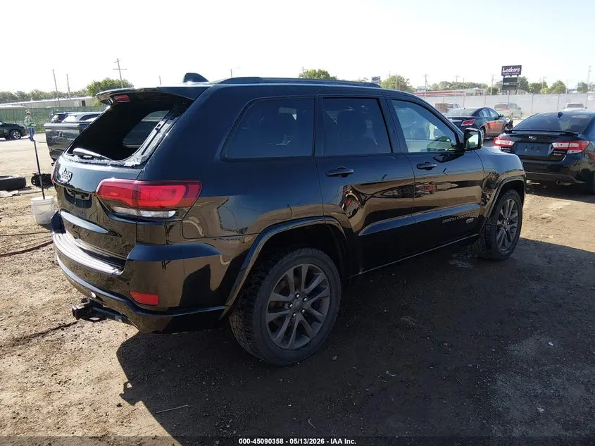 2016 JEEP GRAND CHEROKEE LIMITED 75TH ANNIVERSARY