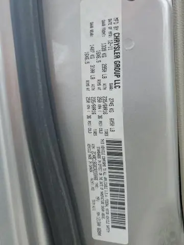 2012 CHRYSLER TOWN & COUNTRY TOURING  