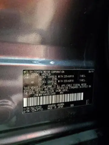 2019 TOYOTA RAV4 XSE  