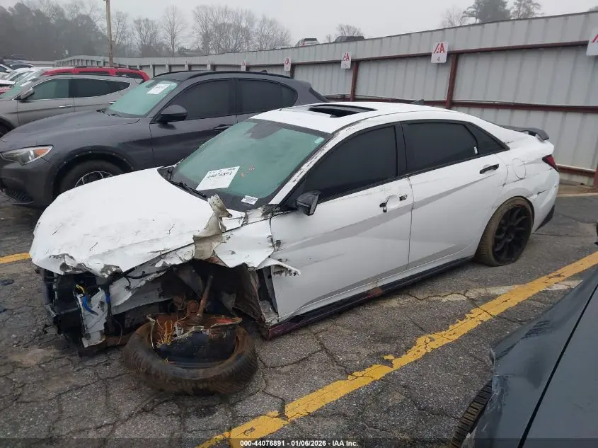 2022 HYUNDAI ELANTRA N  