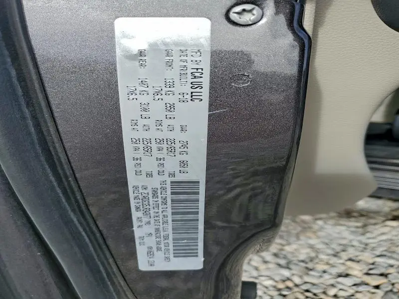 2018 DODGE GRAND CARAVAN SXT  