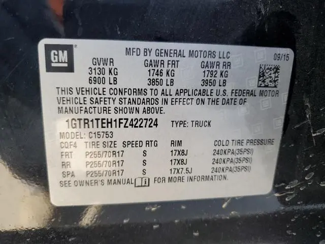 2015 GMC SIERRA C1500  