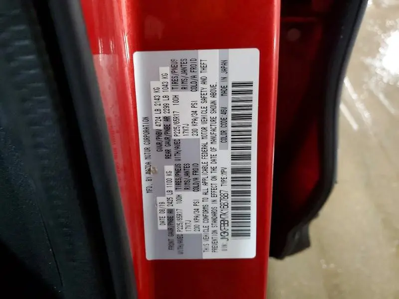 2019 MAZDA CX-5 SPORT  